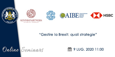 Webinar “Gestire la Brexit: quali strategie” – presentations available to download