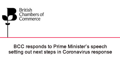 BCC responds to Prime Minister’s speech setting out next steps in Coronavirus response