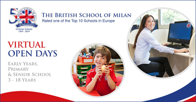 The British School of Milan: Virtual Open Days