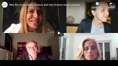 Recording available – Why the world needs finance and why finance needs women – 26 November 2020