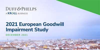 Kroll – 2021 European Goodwill Impairment Study