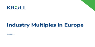 Kroll – Industry Multiples in Europe Quarterly Report – 1st Edition
