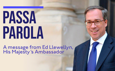 PASSAPAROLA issue 2 – A message from Edward Llewellyn, His Majesty’s Ambassador