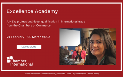 Chamber International Excellence Academy – INTERNATIONAL TRADE QUALIFICATION