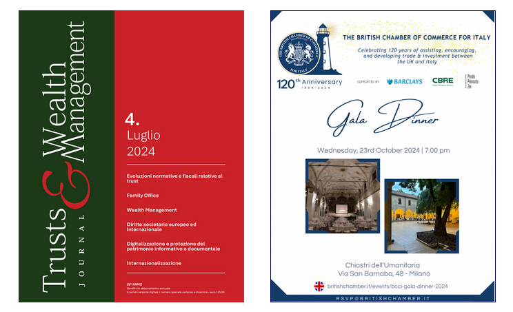 BCCI Gala Dinner 2024 featured in the Trusts & Wealth Management Journal