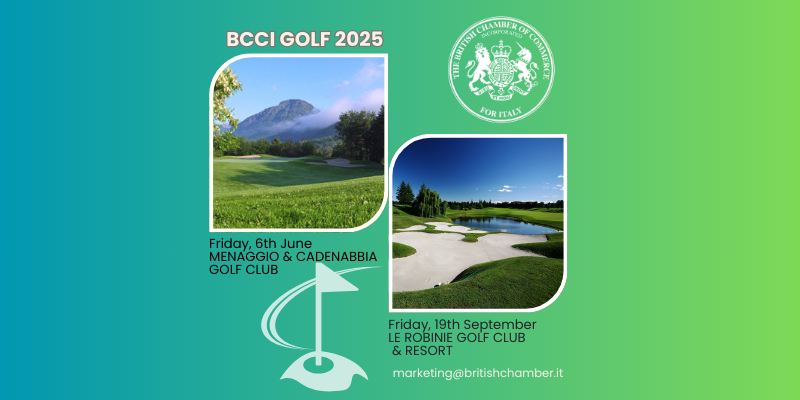 📌Save the dates | BCCI Golf tournaments 2025