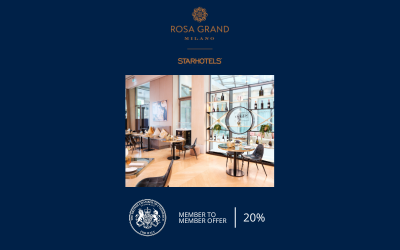 Rosa Grand Milano – Starhotels Collezione | 20% off for BCCI Members