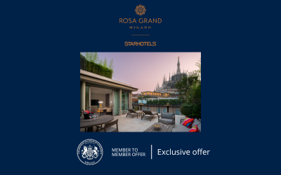 Rosa Grand Milano – Starhotels Collezione | Special Rate for BCCI Members | Events