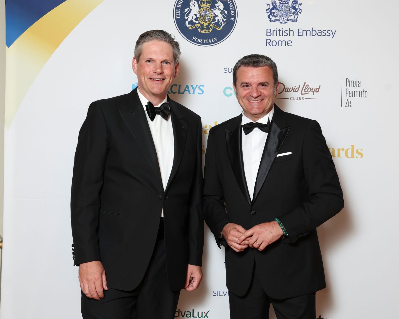 Gian Marco Centinaio Vicepresidente vicario del Senato e Senatore della Lega and the President of the Chamber Tom Noad