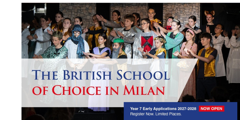The British School of Milan: Year 7 Applications